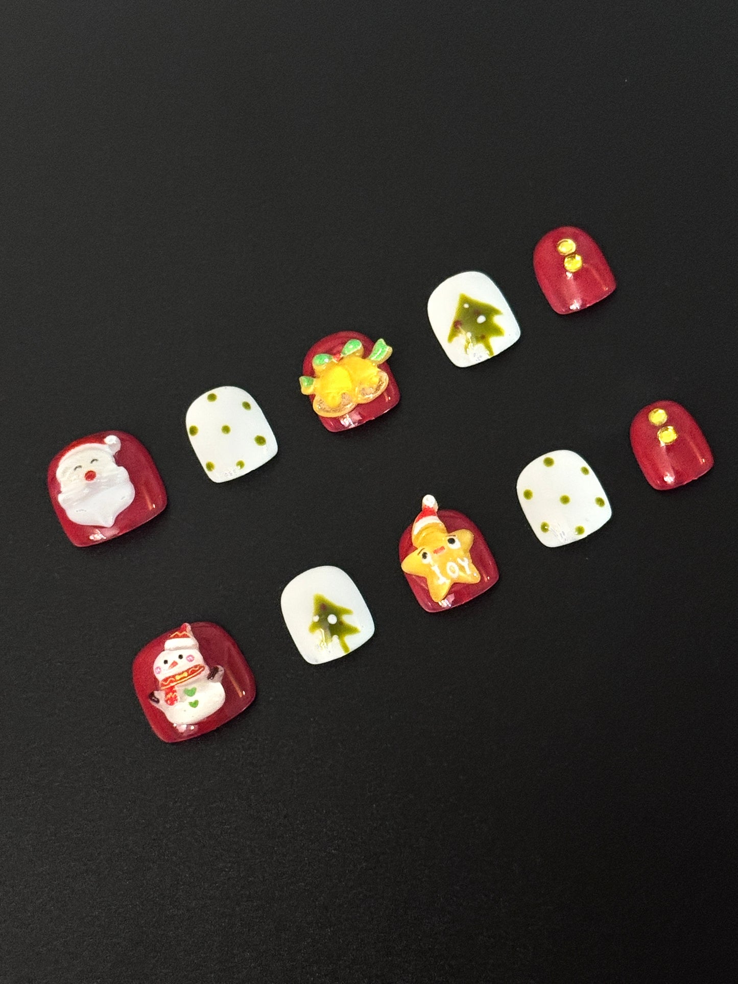 Christmas Baby Press-On Nails