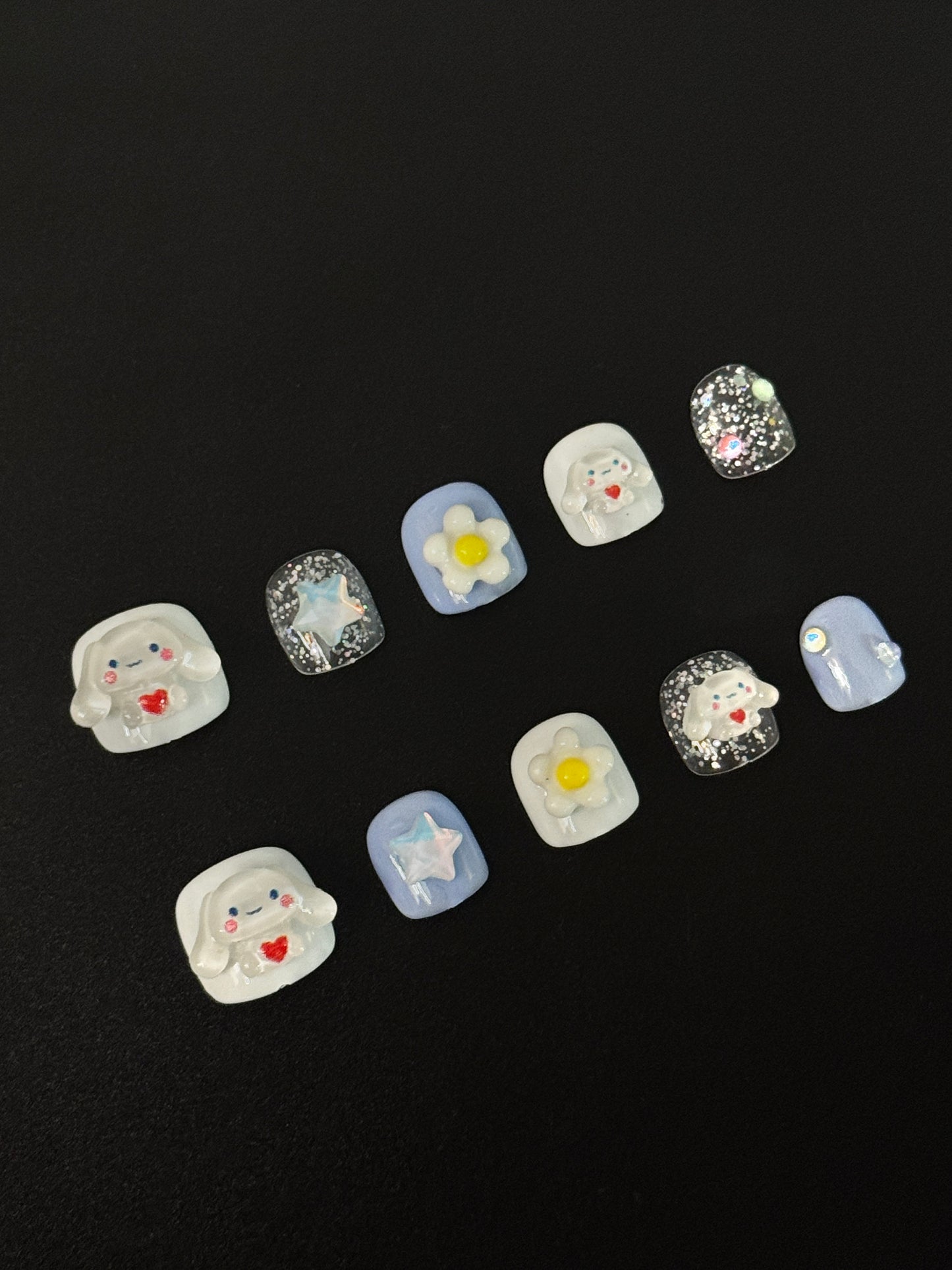 Pochacco Cute Baby Press-On Nails