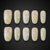 Jade Bamboo Sage Green Press-On Nails
