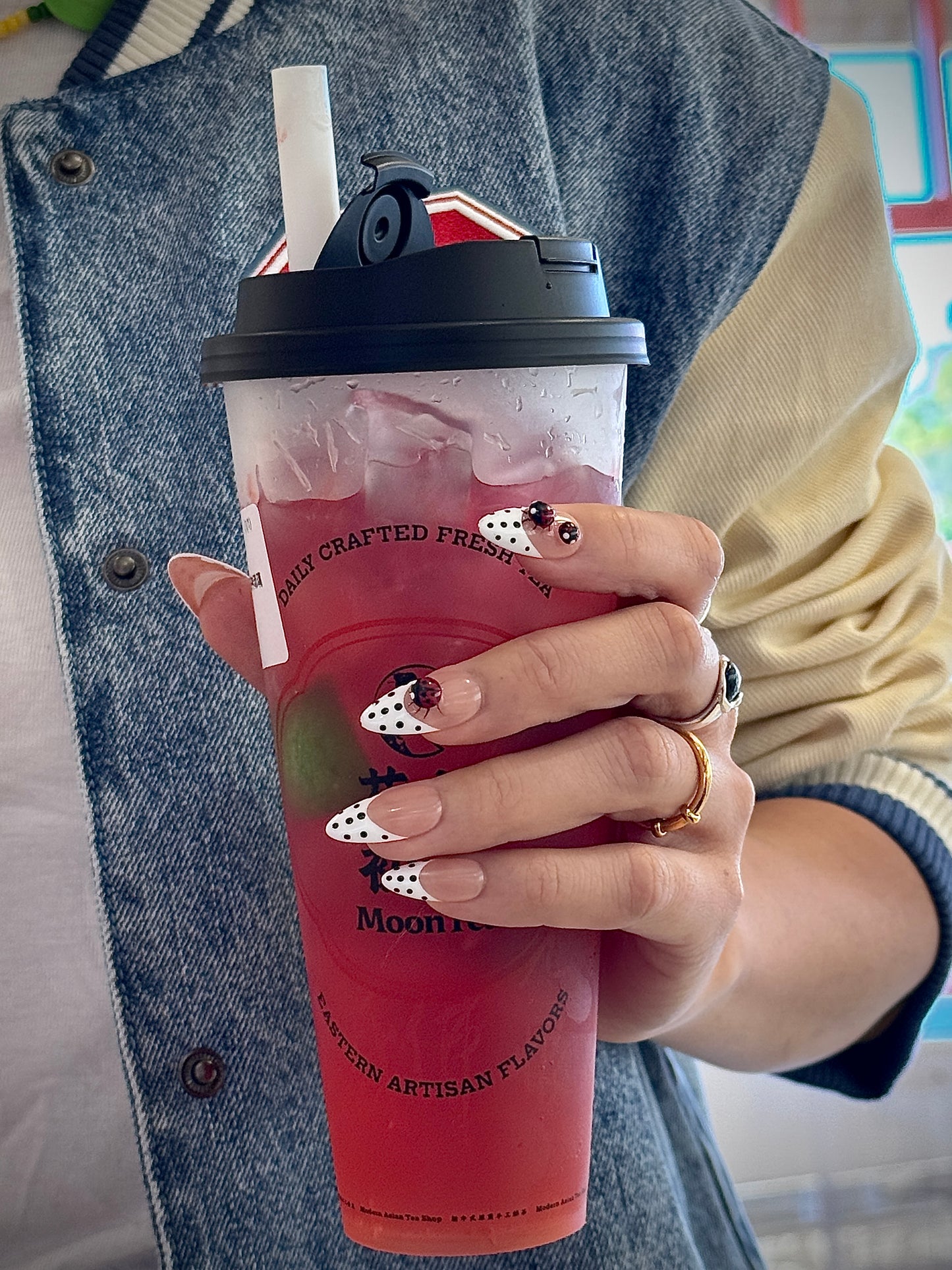 Ladybug Polka Dot Press-On Nails 🐞✨