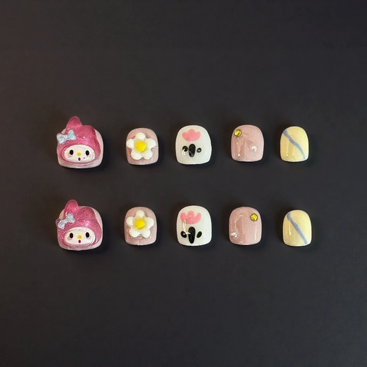 My Melody & Cute Press-On Nails
